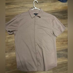 Bylt basics Oxford button down. Mauve colored XL